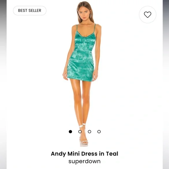 REVOLVE | Dresses | Revolve Mini Teal Dress | Poshmark